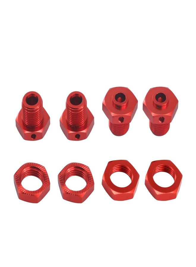 POLANTA 17mm Aluminum Alloy Wheel Hex Hub Adapter & Nut for Arrma 1/8 3S Typhon 1/10 Big Rock V3 RC Car - Image 2